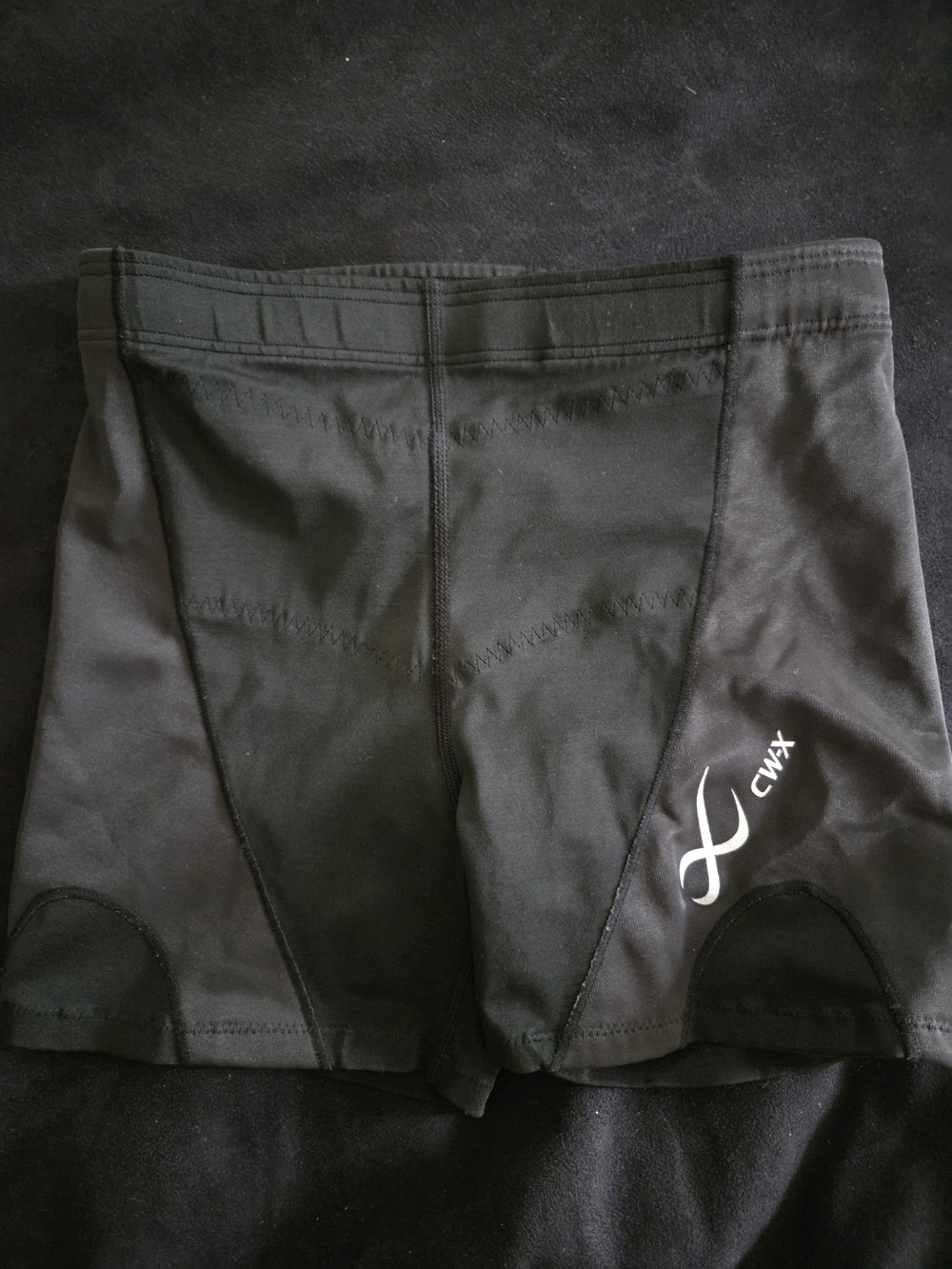 CW-X Black Athletic Compression Shorts